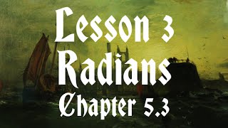 Solving trigonometric equations using radians Chapter 53 Radians [upl. by Anigue]