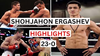 Shohjahon Ergashev 230 Highlights amp Knockouts [upl. by Rajewski]