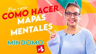 CREA MAPAS MENTALES EN MINDOMO  TUTORIAL 2021 [upl. by Erdnaid581]