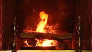 Brad Paisley  Silent Night Fireplace Video  Christmas Songs [upl. by Calv]