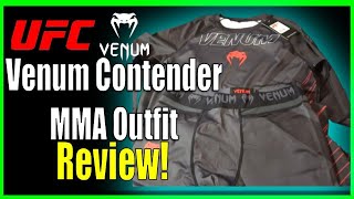 Venum Contender 50 Rashguard and Tights MMA Workout Training Gear Review [upl. by Eatnom]