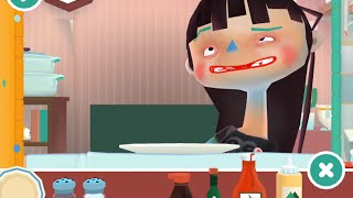 Toca Boca Kitchen 2 Girl Request [upl. by Cody623]