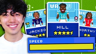 The FASTEST TEAM On NFL Retro Bowl 25 MAX SPEED [upl. by Tedder]