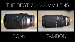 The best 70300 Lens  Sony 70300 vs Tamron 70300  Review with side by side image comparison [upl. by Lesnah]