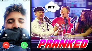 I Pranked Calfreezy amp Chip LIVE For  The Fellas Podcast [upl. by Akihsay901]