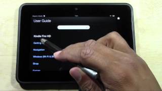 Kindle Fire HD  Instruction Manual How to Get to It​​​  H2TechVideos​​​ [upl. by Yelraf]