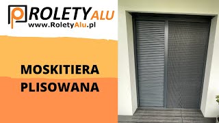 Moskitiera plisowana montaż moskitiery harmonijkowej plisowanej przez Producenta RoletyAlu [upl. by Neira]