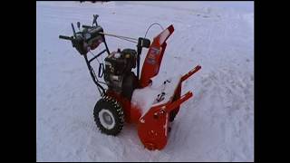 Ariens Platinum 24 SHO Snowblower Review [upl. by Lehcnom654]