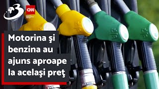 Motorina şi benzina au ajuns aproape la acelaşi preţ [upl. by Dnaltruoc]