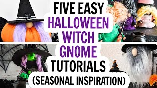 Fall Gnome  Christmas Gnome  Dollar Tree Gnome  Cone Gnome  DIY Gnome Mittens  Cute Gnome DIY [upl. by Rowen]