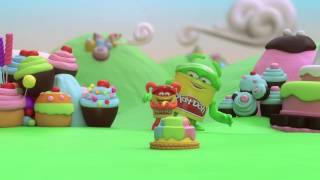 PlayDoh US  Animation  Cake Mountain [upl. by Clintock]