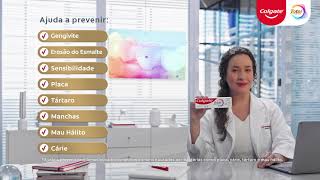 Garanta saúde bucal e qualidade de vida com a nova fórmula do creme dental Colgate Total [upl. by Nnyleimaj]