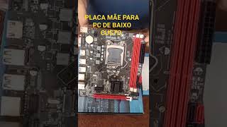 PLACA Mãe B75shortsvideo [upl. by Gessner]