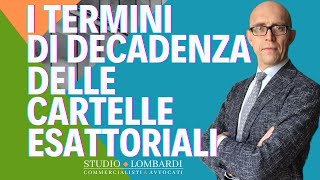 CARTELLE ESATTORIALI  Nulle per intervenuta decadenza [upl. by Na223]