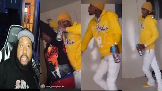 DJ Akademiks reacts to NBA Youngboy’s questionable dance moves w his homies amp chat chimes in [upl. by Veda444]