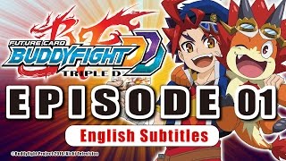 SubEpisode 01 Future Card Buddyfight Triple D Animation [upl. by Eltsirk]