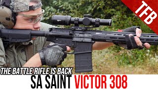 21st Century Battle Rifle The Springfield Saint Victor 308 [upl. by Scheck]