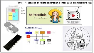 SYBSc Electronics Chapter 1 Computer Science Basics of Microcontroller amp Intel 8051 architecture [upl. by Audra461]