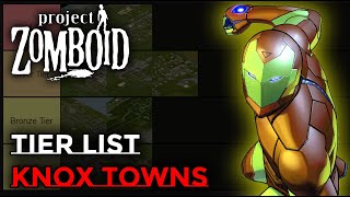 PROJECT ZOMBOID TIERLIST TOWN RANKINGS [upl. by Anihc]