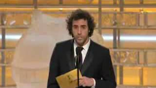 Sacha Baron Cohen  Golden Globes 2009 [upl. by Eceinal]