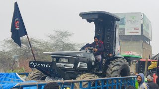 ऐसा tractor कभी नही देखा होगा Monster tyre Arjun 605 Kooner full modified tractor [upl. by Schurman]