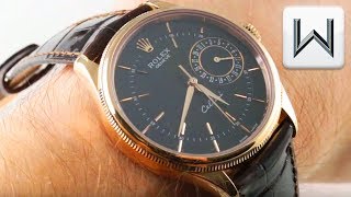 Rolex Cellini Date 50515 Luxury Watch Review [upl. by Airal545]