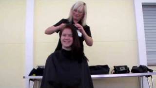 Tessas Head Shave for Cancer Research UK [upl. by Oned]