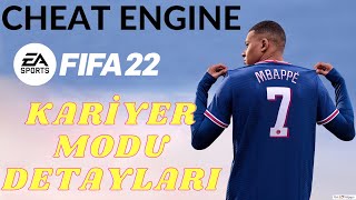 FİFA 22 KARİYER MODU BÜTÜN DETAYLAR  FİFA 22 CHEAT TABLE NASIL İNDİRİLİR VE KURULURTÜRKÇE ANLATIM [upl. by Dolores]