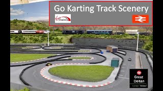 Great Deltan N GaugeGo Karting Track Part 2Scenery [upl. by Hercule963]