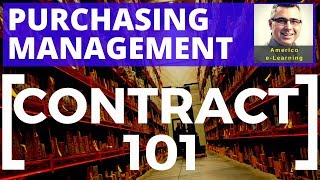 Lesson 10  Contract Management 101  Contracts type in procurement fixedprice cost based TampM [upl. by Butta]