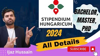 Complete details of Stipendium Hungaricum Scholarship 202425 BachelorMasterPhD Medicine [upl. by Aicertal821]