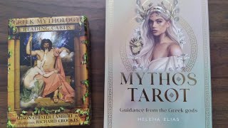 Greek Mythology Reading Cards and Mythos Tarot decks [upl. by Gusty]