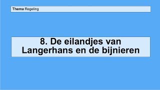 VMBO 3  Regeling  Basisstof 8 De eilandjes van langerhans en de bijnieren [upl. by Enelahs956]