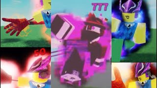 All of iLan15 ‘s killstreak phases with edgelord in order No Ads Roblox Slap Battles [upl. by Hebbe]