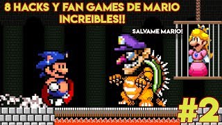 8 Hacks y Fan Games de Mario tan Increíbles que Parecen Hechos por Nintendo PARTE 2  Pepe el Mago [upl. by Wall530]