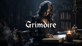 Grimoire  Mysterious Dark Magical Music Playlist for Relax Study Sleep  Music for Witches✨ [upl. by Kei]