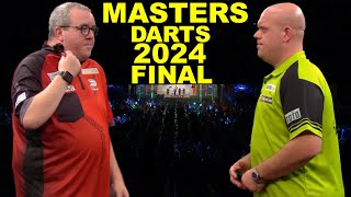 Bunting v van Gerwen 2024 FINAL Masters Darts [upl. by Modern467]