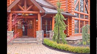 Wisconsin Log Homes  Log Homes For Sale In Wisconsin  Log Homes Wisconsin [upl. by Bidget]