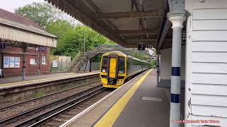 Class 158s  Swanwick Station  130524 [upl. by Sydel]