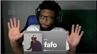 Zak Fox fafo Reaction 1010 Comedy Rapper [upl. by Kotto]