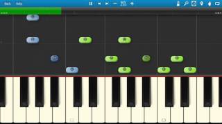 50 Cent  9 Shots Piano Tutorial  How to play 9 Shots  Synthesia [upl. by Dodge]