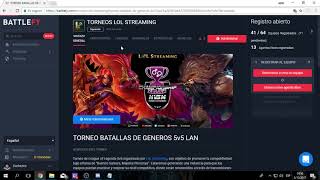 Instrucciones de como armar un Torneo en Battlefy [upl. by Acinomaj]