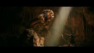 Hercules vs Nemean lion  best fight scenes  Dwayne Johnson The rock [upl. by Nnairrehs]