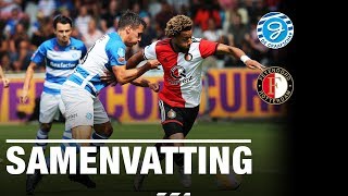 Samenvatting  De Graafschap  Feyenoord 20182019 [upl. by Akaya]