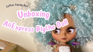 🩵Unboxing New AliExpress Blythe Doll Review Joesette [upl. by Filbert]