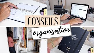 Mes conseils pour être organisé au quotidien [upl. by Becky]