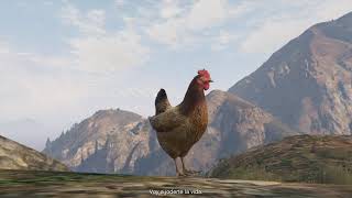 Peyotes De Pajarracos La gallina GTA5modo historia [upl. by Llevron147]