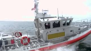 Coast Guard Station Cape Charles  New 45 Response Boat  Medium [upl. by Nicko969]