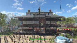 Fallout 4 Hannah Abernathy Farms Settlement 03262017 [upl. by Wilser]