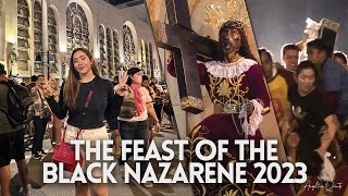 THE FEAST OF THE BLACK NAZARENE 2023  Love Angeline Quinto [upl. by Yenahteb]